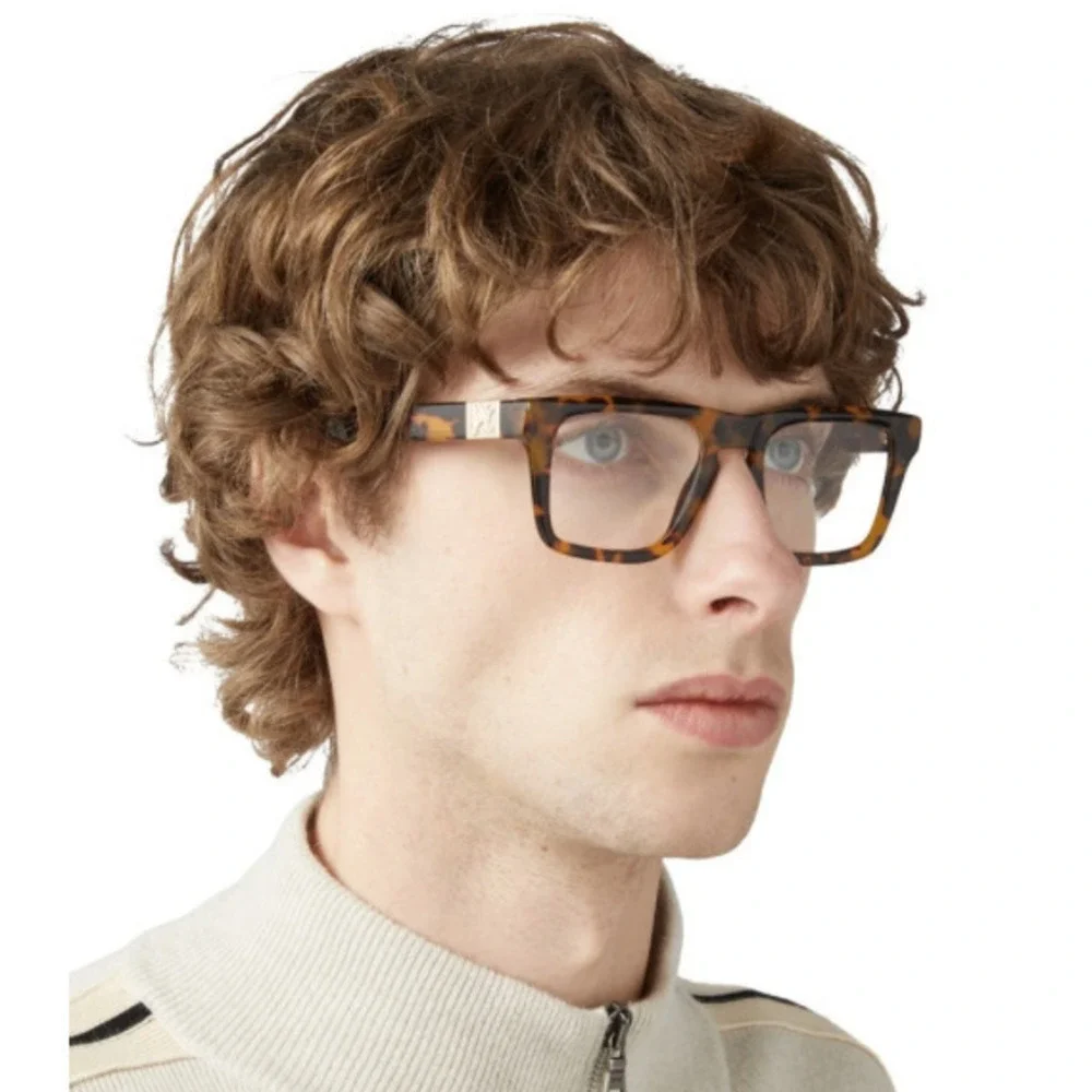 NWT Palm Angels Style-7-PERJ007F24PLA0016000 Havana 53mm Eyeglasses